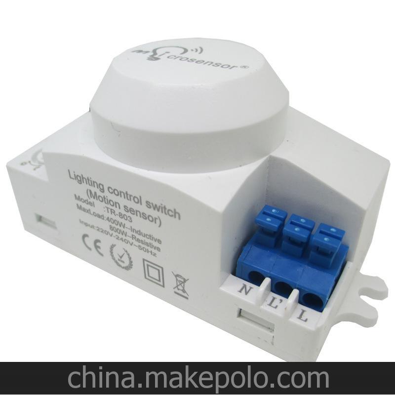 人体微雷达波感应开关 人体微波感应器TR-803图片,人体微雷达波感应开关 人体微波感应器TR-803图片大全,深圳市腾日智能科技-