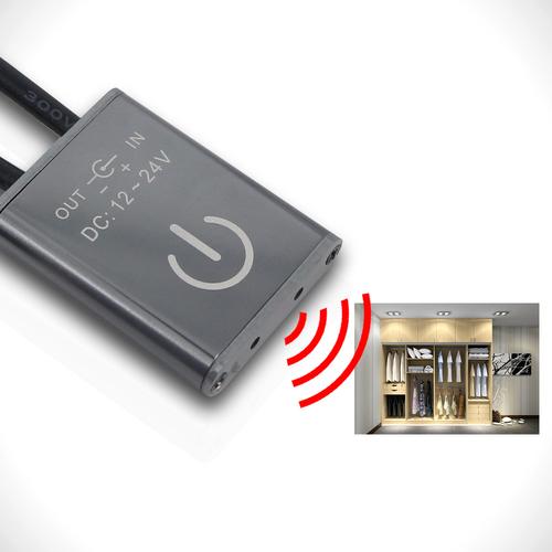 厂家直销 红外线感应开 ir dc24/48v 深灰色衣柜开关